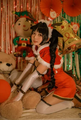 Kucing Hitam OvO Dashao Natal (16 foto)