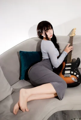 Rok Penutup Pinggul Adik Gitar Jiuqu Jean NO.063 (52 Foto)