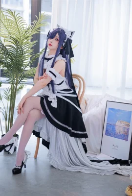 Cosplay Rioko Liangliangzi Daging Tombol Hot Hot Agustus Kostum Pelayan
