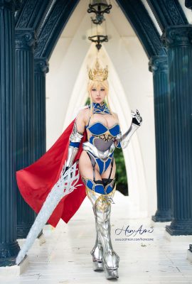 FOTO Artoria Lancer King (Fate Grand Order)