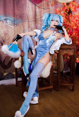 Abao juga merupakan gadis kelinci NO.035 – Girls Frontline PA15 Delphinium Mei