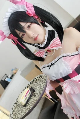 Xia Ningning-CINTA LANGSUNG! COS Maid Twin Tail Yazawa Nico