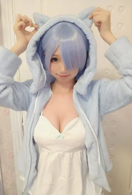 (Nagisa) Piyama Fantia Rem Nekomimi