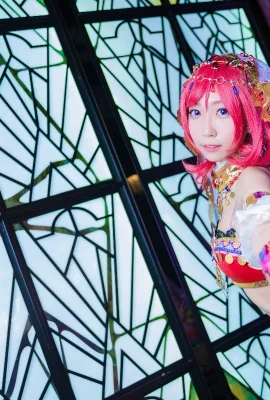 “cinta hidup!” 》Penari Nishikino Maki Membangkitkan Sonoda Umi Membangkitkan Cheongsam dan Bermain dengan Birdie dalam Kimono Katun (27 foto)