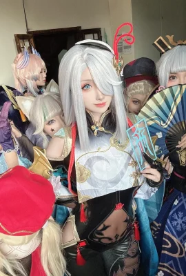 rioko Liangliangzi – NO.124 Shenhe agak seperti itu (35 foto)