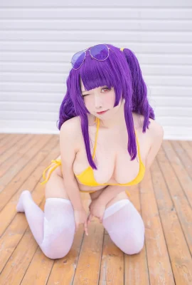 Sadako Peach – Baju Renang Azur Lane Pola (20 Foto)