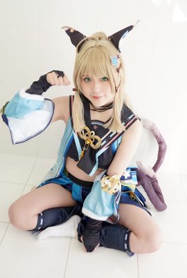 W Lotion Sepeda Motor Vagina Cukur Tertutup Cosplay Seks 3P (Hara〇 Kirara & Naheeda)
