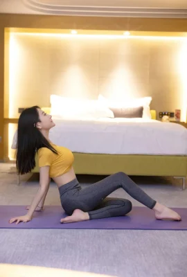 Xie Xiaoan – Pembelian dalam aplikasi foto yoga asli yang diambil secara pribadi 103P