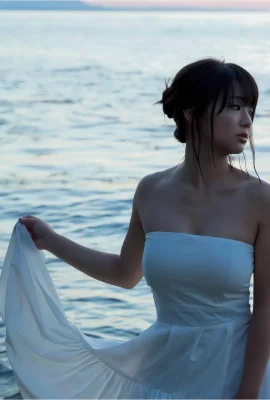 (Hirashima Natsumi) Sosok montok, putih dan lembut, tak perlu menyembunyikan adegan panas (26 Foto)
