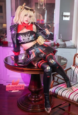 Jepang Sexy Loli Byoru Jue District Zero Bonis Tema Seksi Merah Pakaian Dalam Seksi Dengan Stoking Kulit Hitam Menampilkan Tubuh Montok Menggoda Foto 57p