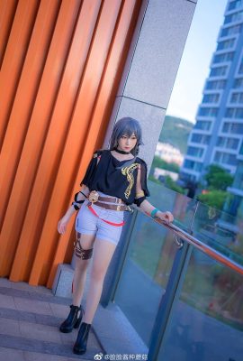 (-Su Xiaofanger- jamur dengan saus wajah) 3rd fuhua cos fuhua