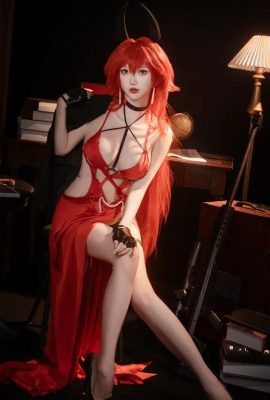 Gaun Hood Red Red Little Fairy-Nikke Mie-Nikke
