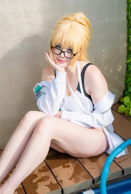 (Atelier juga) Kelas renang basah! Fotoset jean foan yen