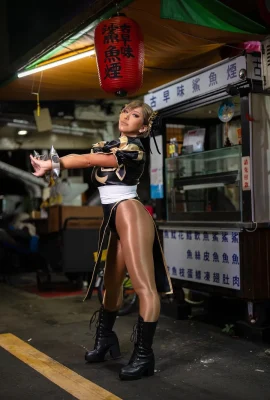 (Nonsummerajack) Black Chun-Li