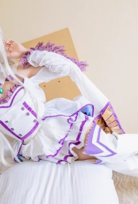 (Koleksi Hibari) Tachibana Serina: 「Re: Zero – Memulai Kehidupan di Dunia Lain Cosplay Emilia」