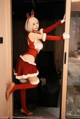 (Xiuren xiuren.com: anak sapi ceri) yorha 2b chrismast
