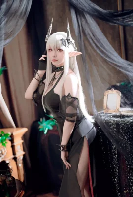 Coser Miss Star: The Ark Of Tomorrow – Tema Detak Jantung Seri Pakaian Multi -Set Seksi Tampilkan Foto Tubuh Perfect Body 5