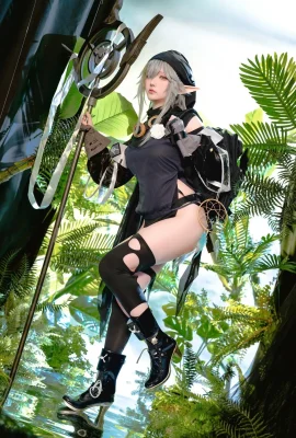 Coser Miss Star: The Ark of Tomorrow – Tema Detak Jantung Seri Pakaian Multi -Set Seksi Tampilkan Foto Tubuh Perfect Body 4