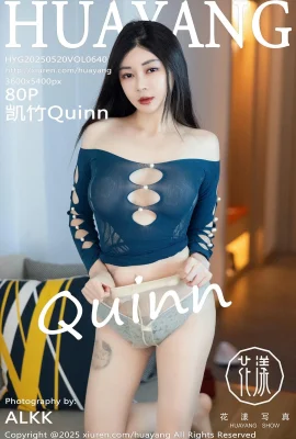 [Foto Huayang Huayang]2025.05.20 Vol.640 Kaizhu Quinn Versi Lengkap Foto Watermark[103p]