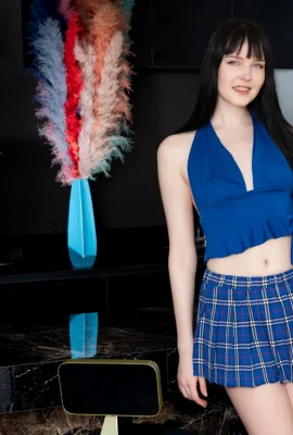 Amelia Riven – Blue Plaid (102 foto)